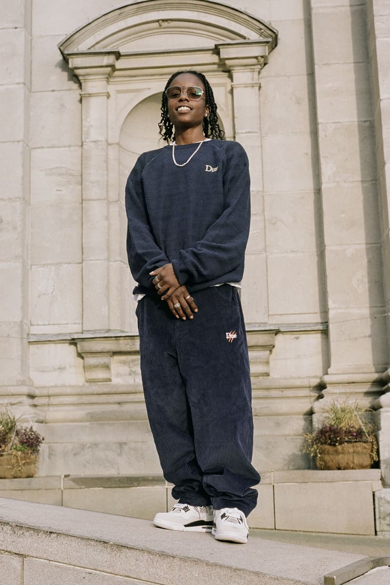 Dime's First Fall '22 Drop Highlights Classic Staples in Earthy Tones and Corduroy skatewear montreal canada quebec wavy simple neutral tones season montreal lookbooks