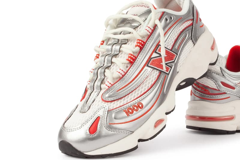 thisisneverthat Unveils New Balance 1000 Collaboration thisisneverthat M1000TI retro futuristic dad shoes nb sneaker y2k 90s chunky shoes