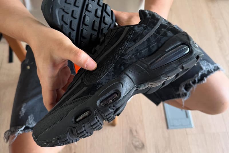 WORKSOUT Nike Air Max 95 Black Release Info date store list buying guide photos price