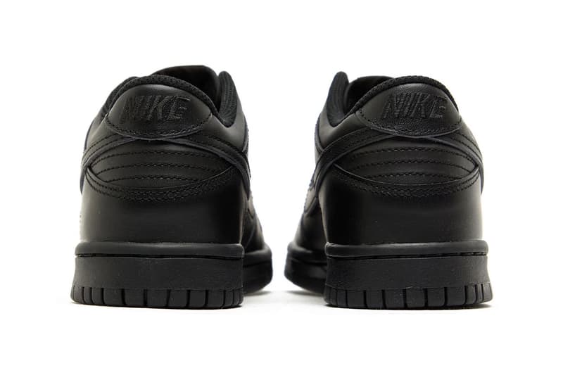 Nike Dunk Low Triple Black Release Info