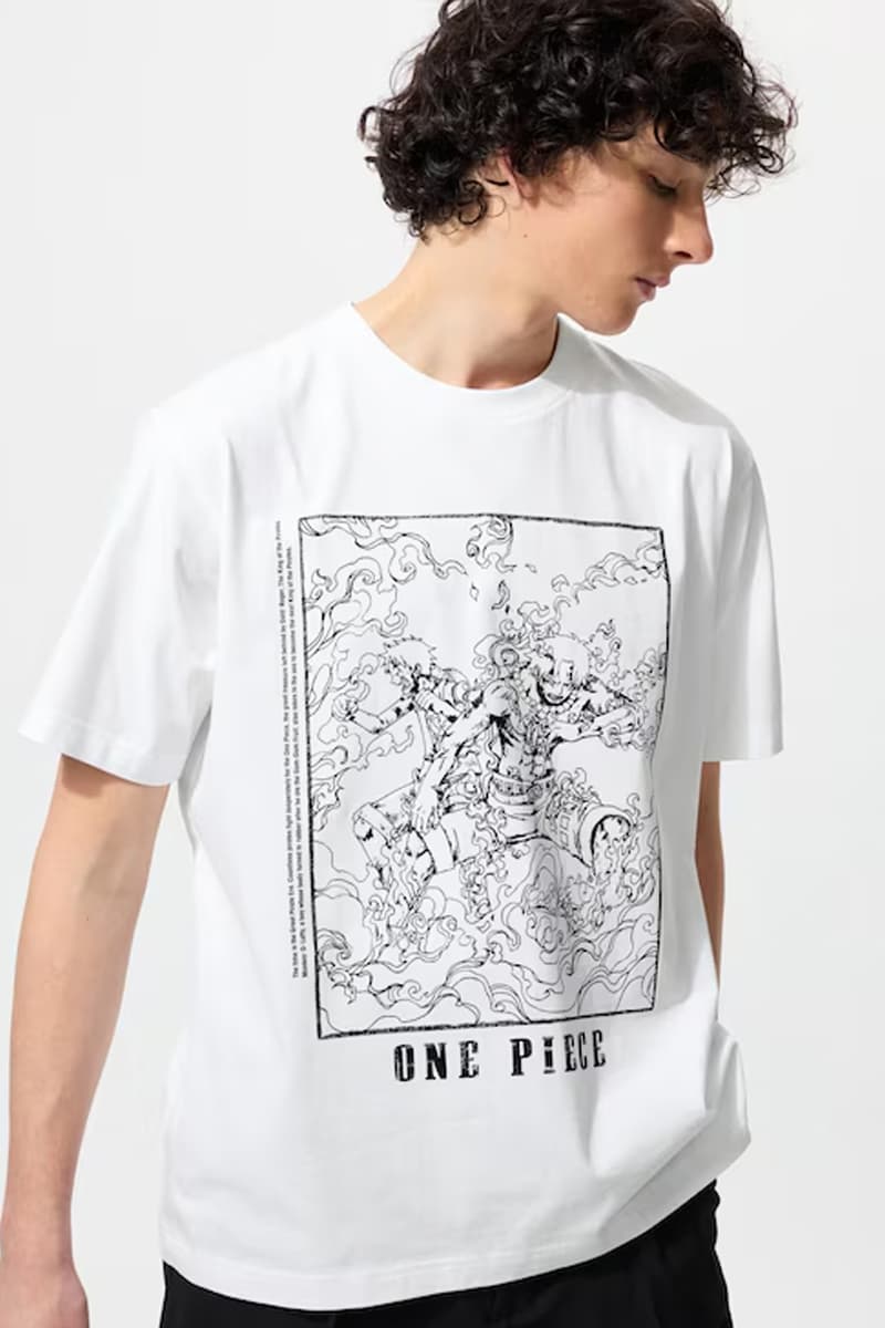 Uniqlo Drops Another 'One Piece' Collection via UT Archive anime previously sold t-shirts and UT products luffy ace vivi