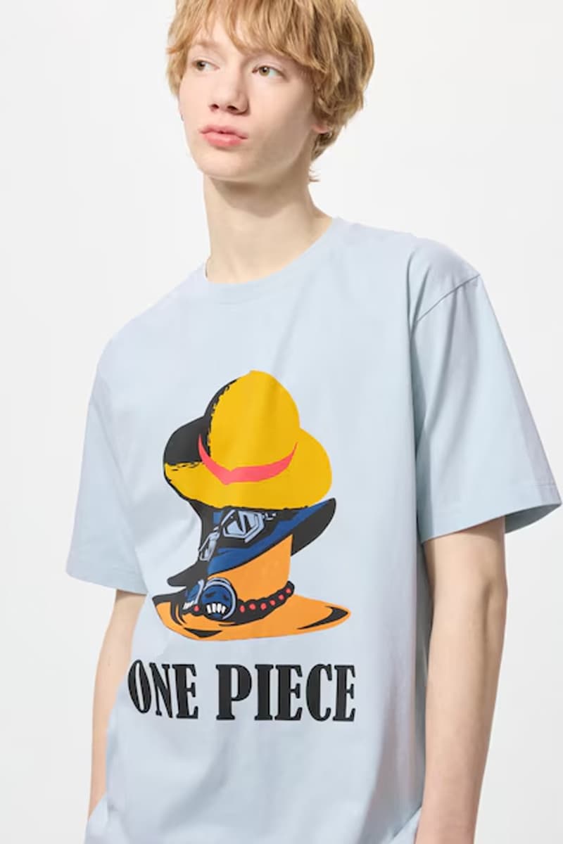Uniqlo Drops Another 'One Piece' Collection via UT Archive anime previously sold t-shirts and UT products luffy ace vivi