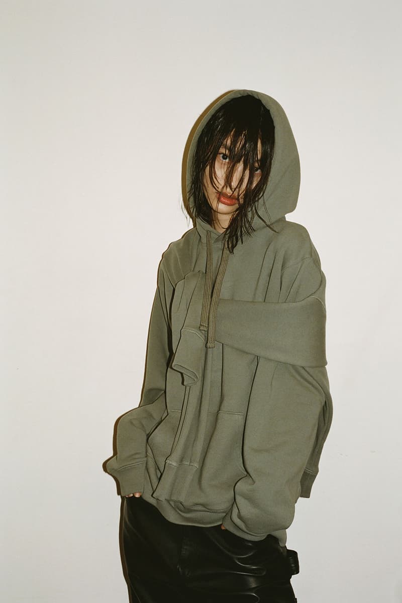 ALTU Joseph Altuzarra Genderful Line Hoodie Khaki Green