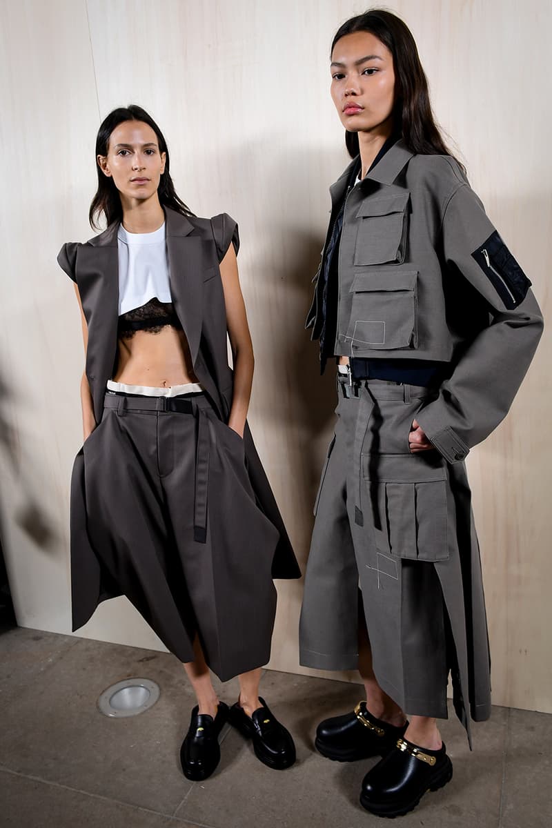 サカイ2025年春夏コレクション Sacai SS25 Nike WTAPS Levi's Paris Fashion Week Show collaborations james dean speed car auto racer riffs chitose abe japanese streetwear workwear brand j.m. weston