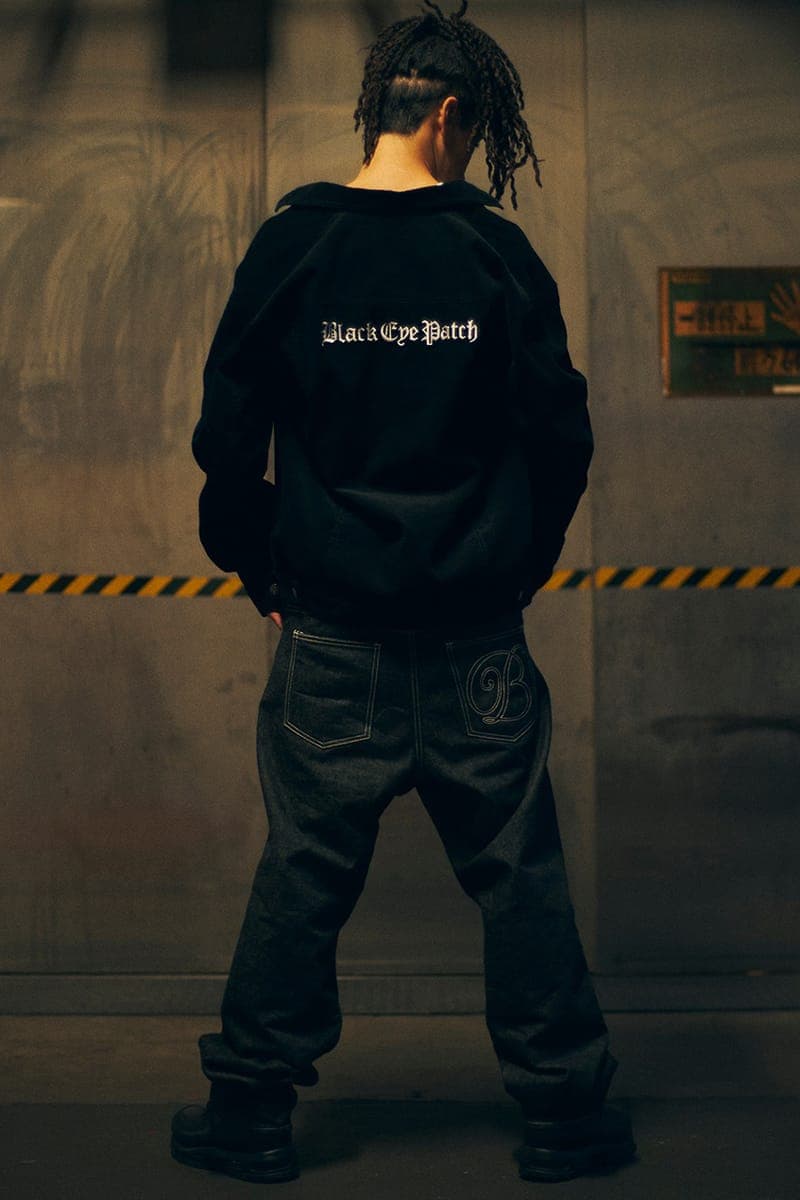 ブラックアイパッチの2024年冬コレクションより第4弾ドロップが発売 BlackEyePatch Goes Green for Latest Winter Drop release info lookbook collection fall/winter 2024 hoodie zip up jacket track graphic green camo
