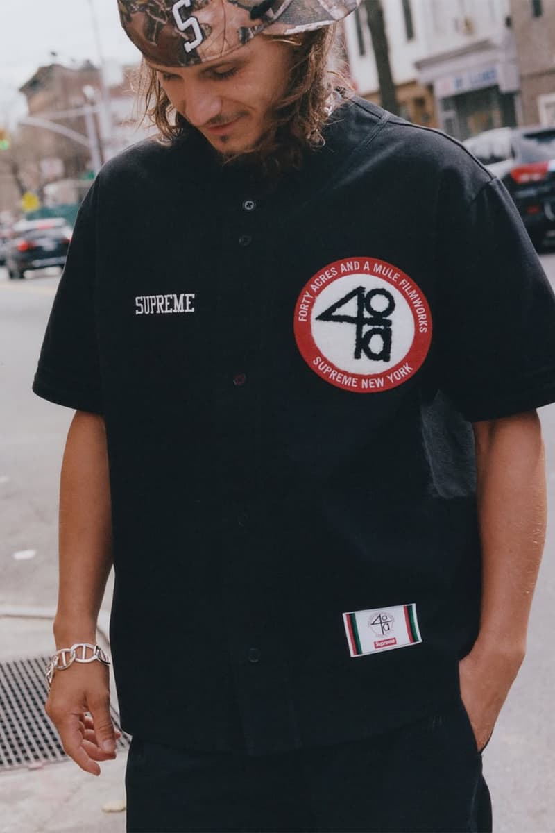 シュプリームがスパイク・リー率いる40 エーカーズとのコラボコレクションを発表 Supreme 40 Acres Spike Lee collaboration release info