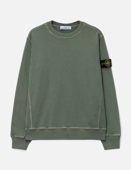 Stone Island Malfilé Cotton Fleece Sweatshirt