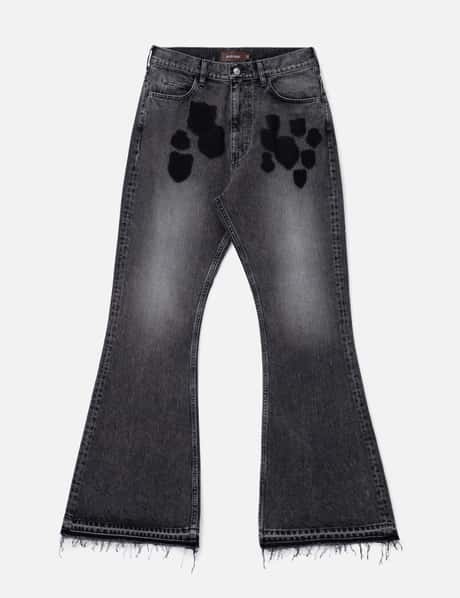 MASU Masu Boys Emblem Bell Bottom Jeans