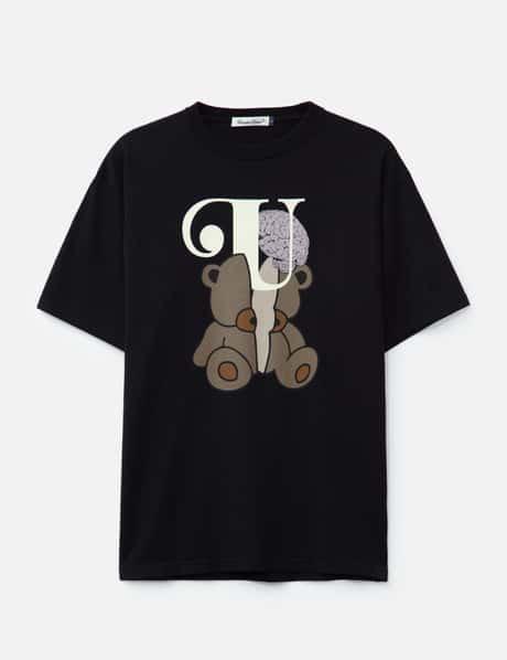 Undercover UC1E3801Halved Bear U Short Sleeve T-shirt