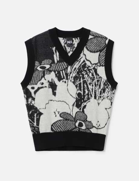 Perks and Mini Arrangement V-neck Knitted Vest