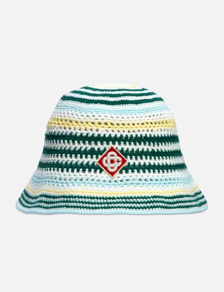 Casablanca COTTON CROCHET HAT