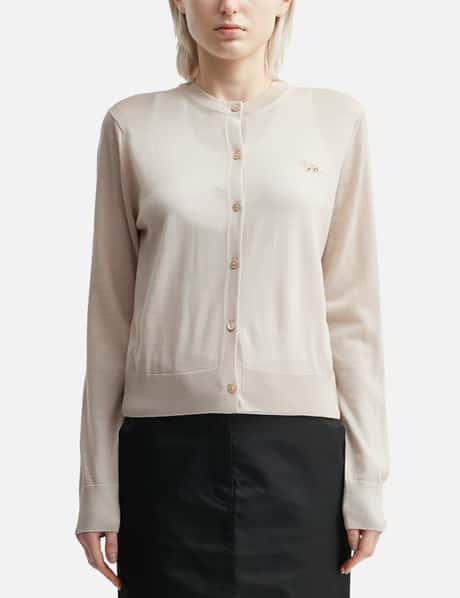 Maison Kitsuné Baby Fox Patch Regular Cardigan