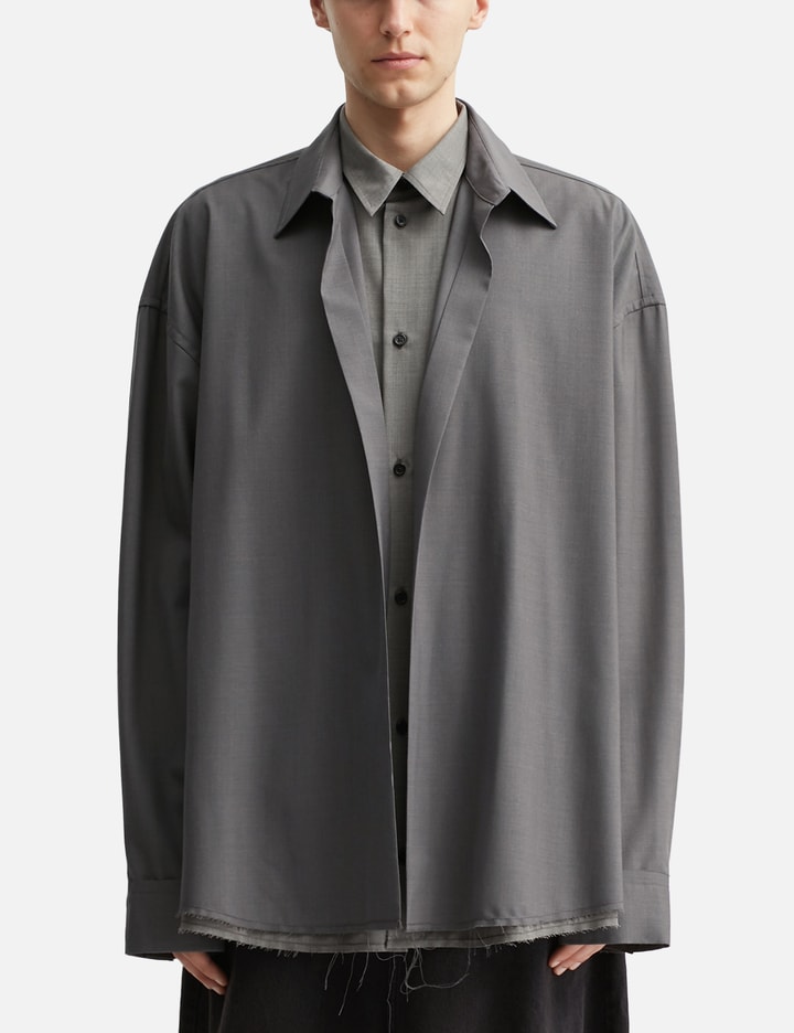 Dust Gray 2IN1 Double Layered Reversible Hybrid Shirt Placeholder Image