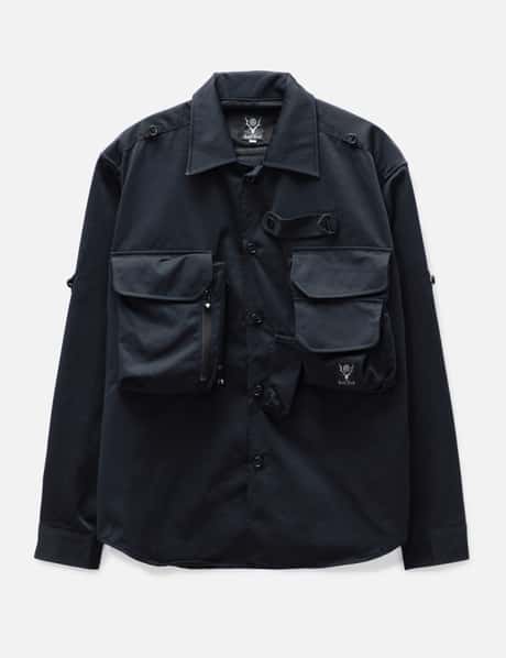 South2 West8 テンカラ トラウト シャツ