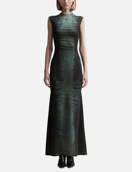 Misbhv Denim Poly Maxi Dress